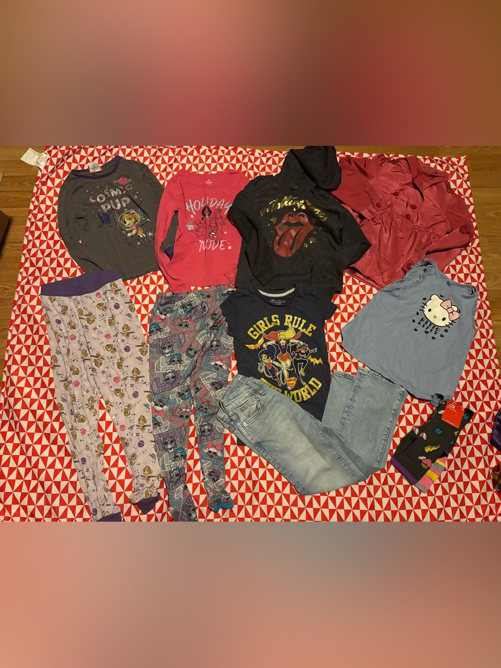 Girls size 7/8 clothing lot